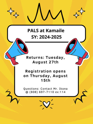 PALS is Returning Soon!
